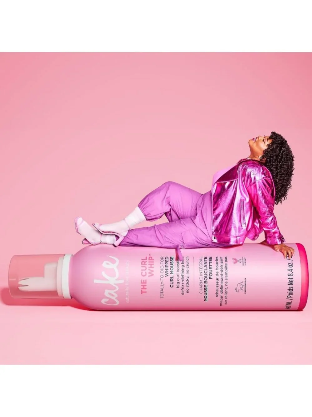 Whipped Curl Defining Mousse - Aloe Vera & Vitamin E - Vegan, Sulfate-Free